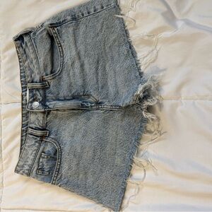 PacSun Blue Jean Shorts Distressed Cut-Off Style